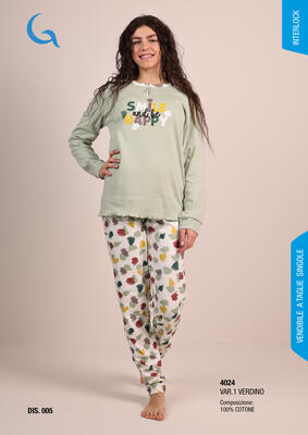 PIGIAMA RAGAZA M/L 4024 Tellini S.R.L. Velkoobchodní oblečení